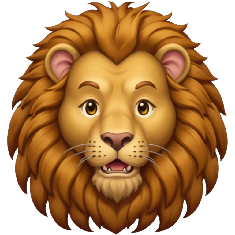 The Cowardly Lion from the Wizard of Oz emoji