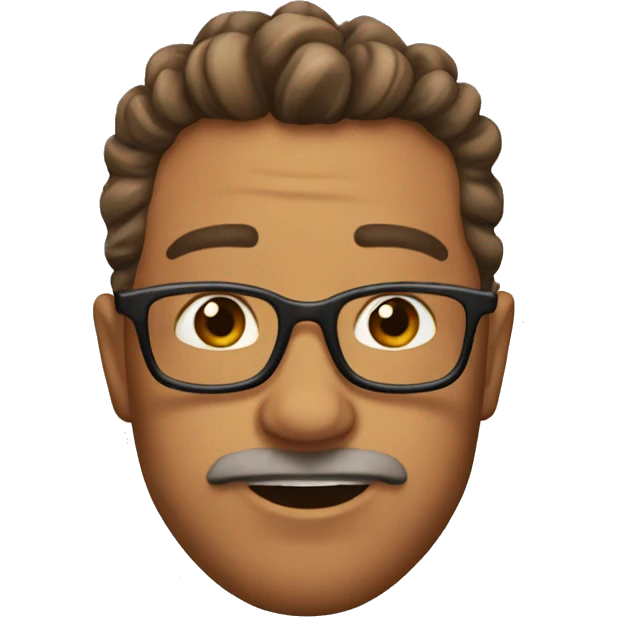 🤓 this emoji but with a 🎀 in the head emoji