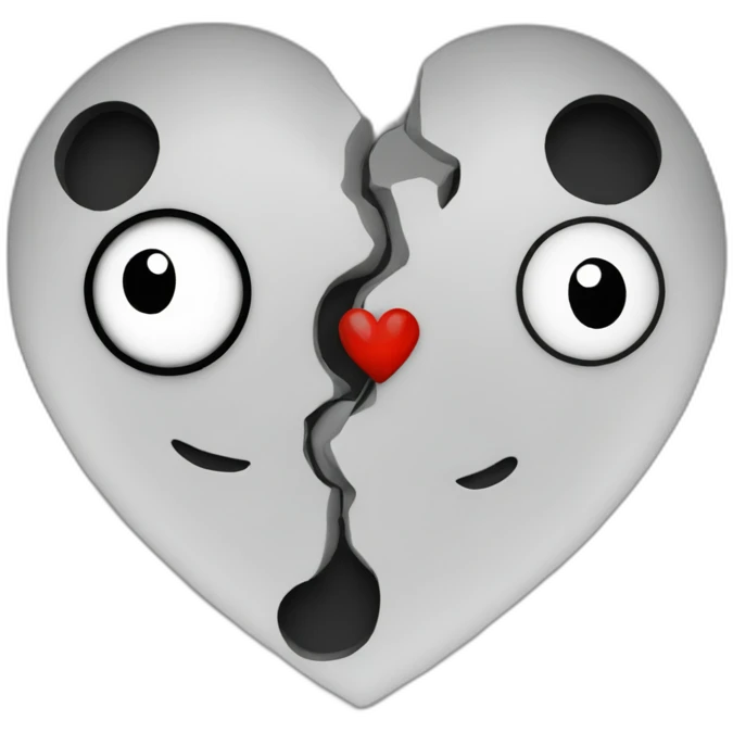 yin yang heart emoji