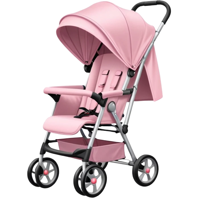 Light pink stroller  emoji