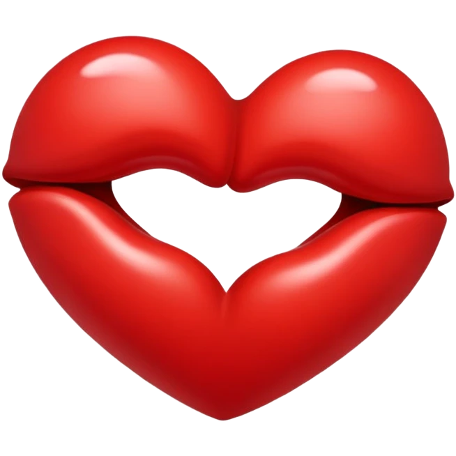 Heart kiss emoji