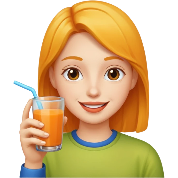 PERSON HAVING JUICE emoji