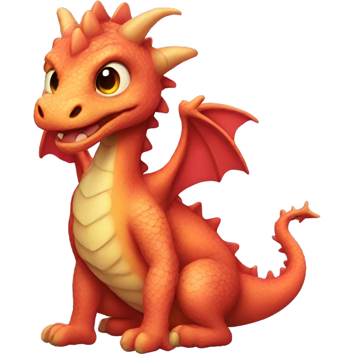 lesbian themed dragon emoji
