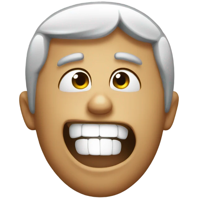 crazy face emoji