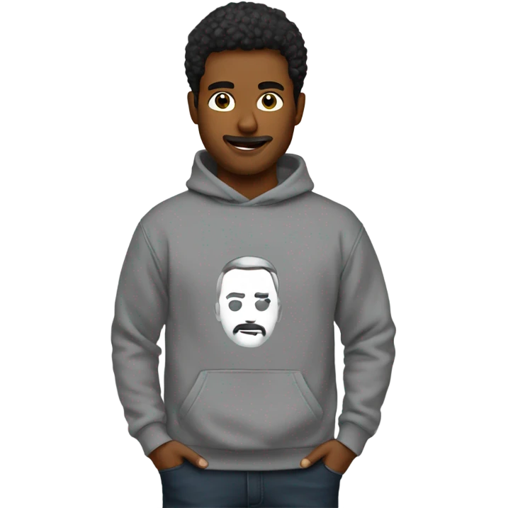 Sweatshirt wear hacked emoji