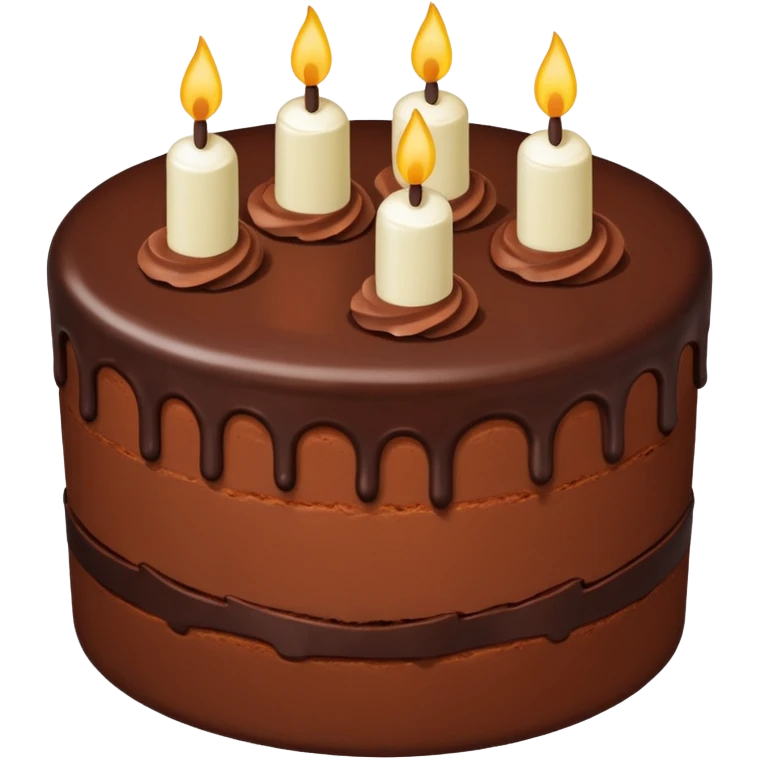 chocolate cake emoji