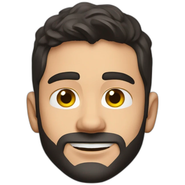 Bruno Fernandez in man Utd kit emoji