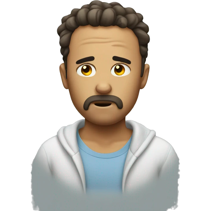 Feeling sick emoji