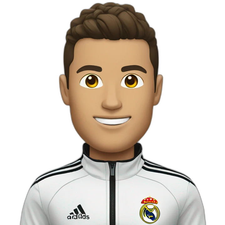 Cristiano Ronaldo track suit emoji