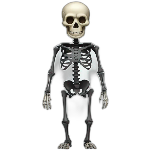 skeleton halloween emoji