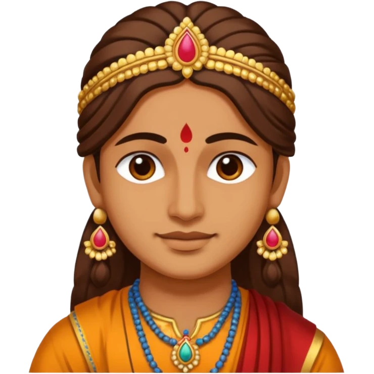 a face saying radhe radhe emoji