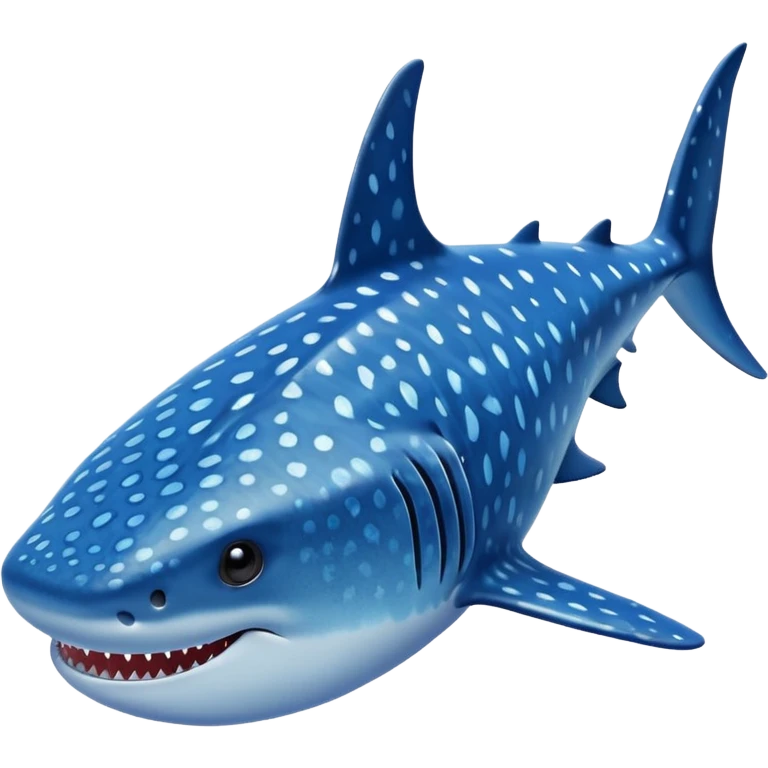 innocent whale shark emoji