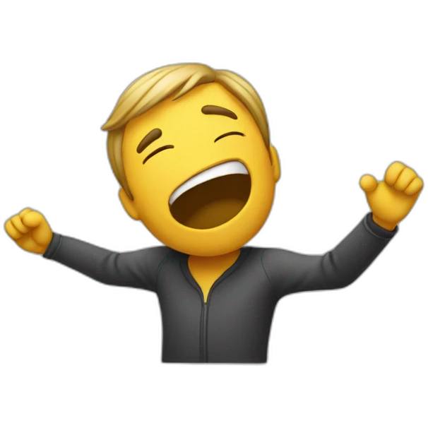 homme qui dab emoji
