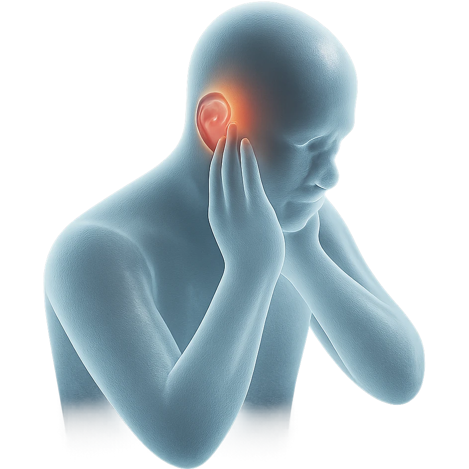 A person with earache emoji