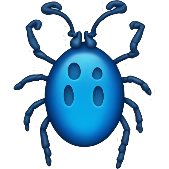 Tick under Blue star emoji