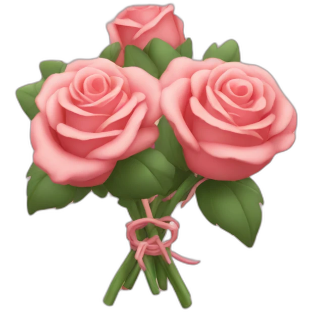 Written Have a nice weekend with a bunches of roses emoji