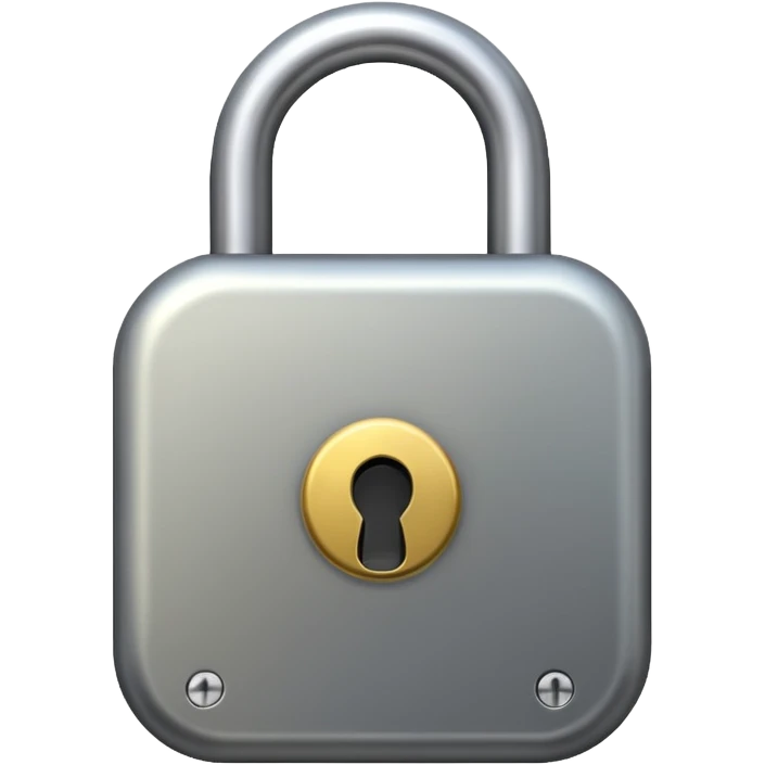 Lock with a passcode emoji