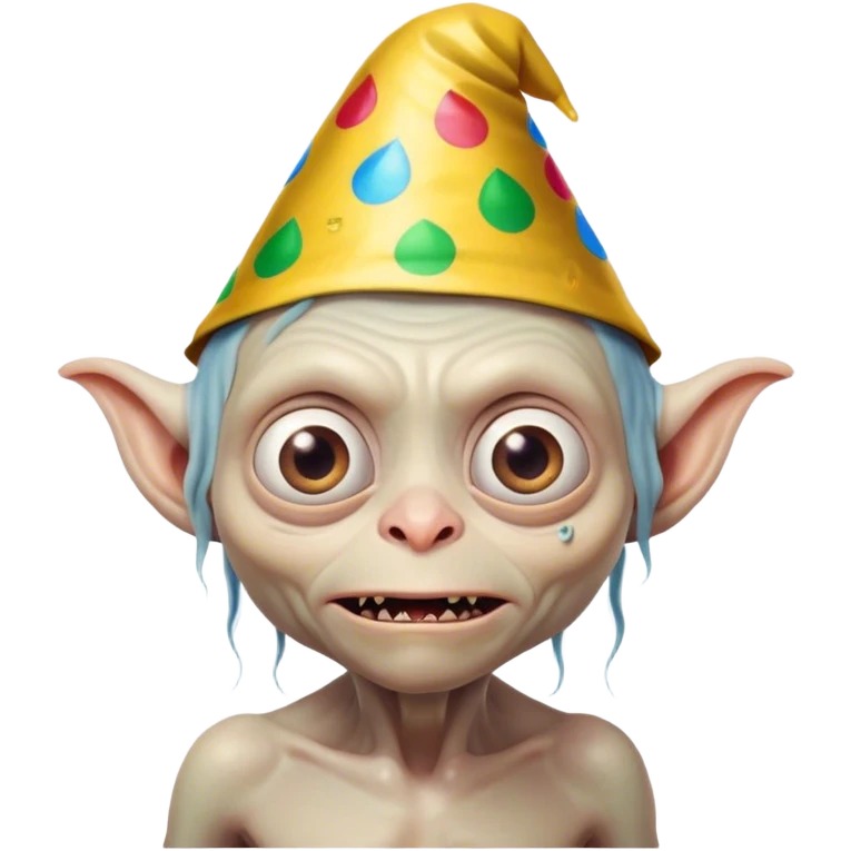 Birthday gollum emoji