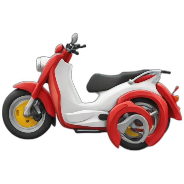 Descapotable rojo emoji