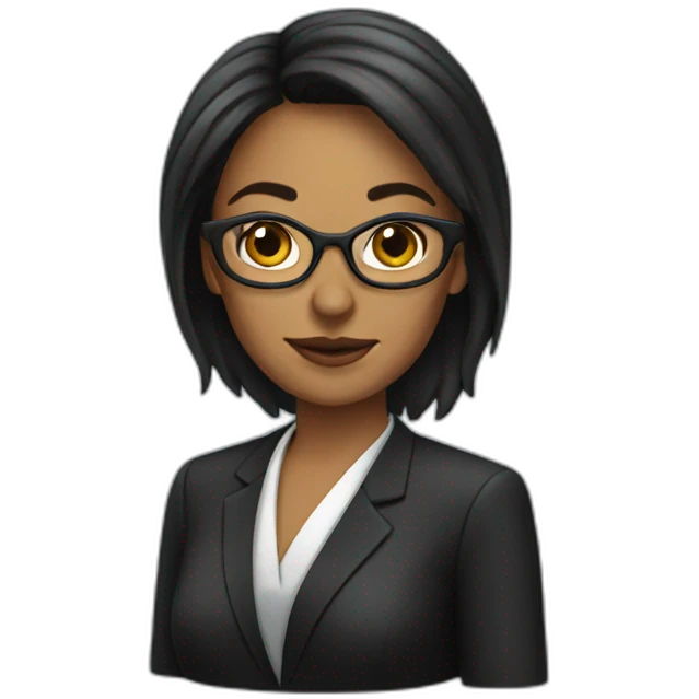 female lawyer emoji