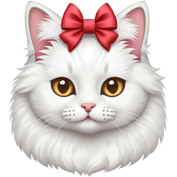 CiThe e cat with a bow on her head emoji