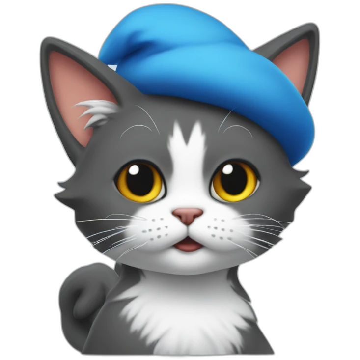 smurfcat we live we love we lie emoji