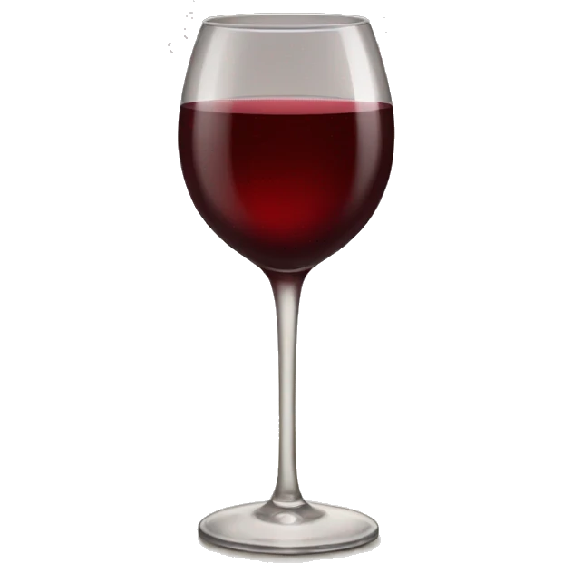 verre de vin rouge emoji