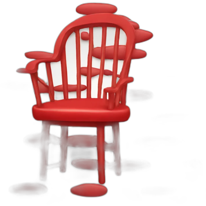 Red chair emoji