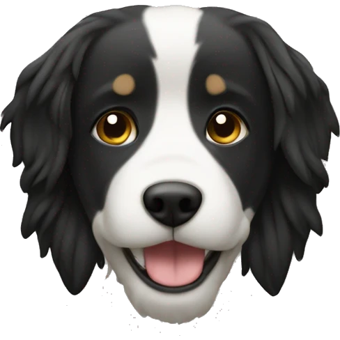 黑色发过斗牛犬 emoji
