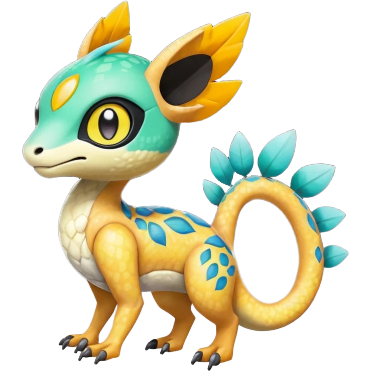 Meloetta-Agumon-Trico-Pokémon-Fakémon-fusion-hybrid-creature emoji