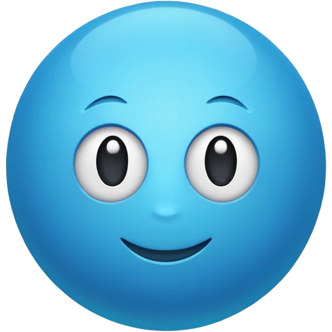 BLUE emoji