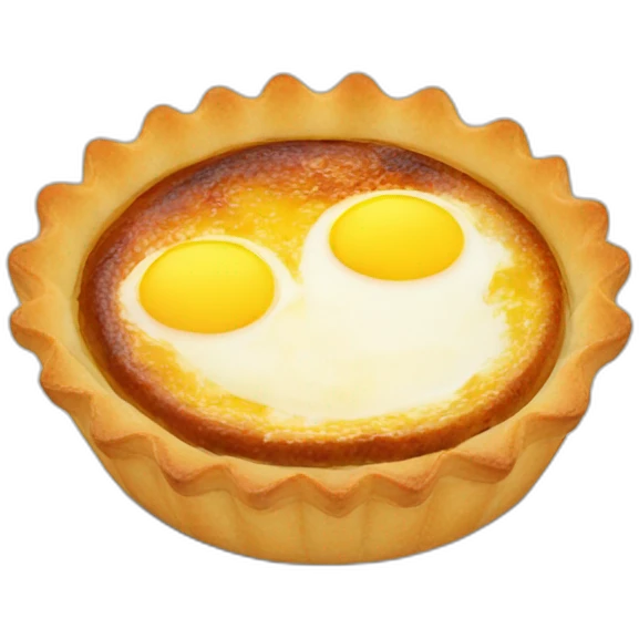 Egg tart emoji