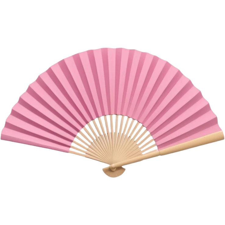 pink paper hand fan emoji