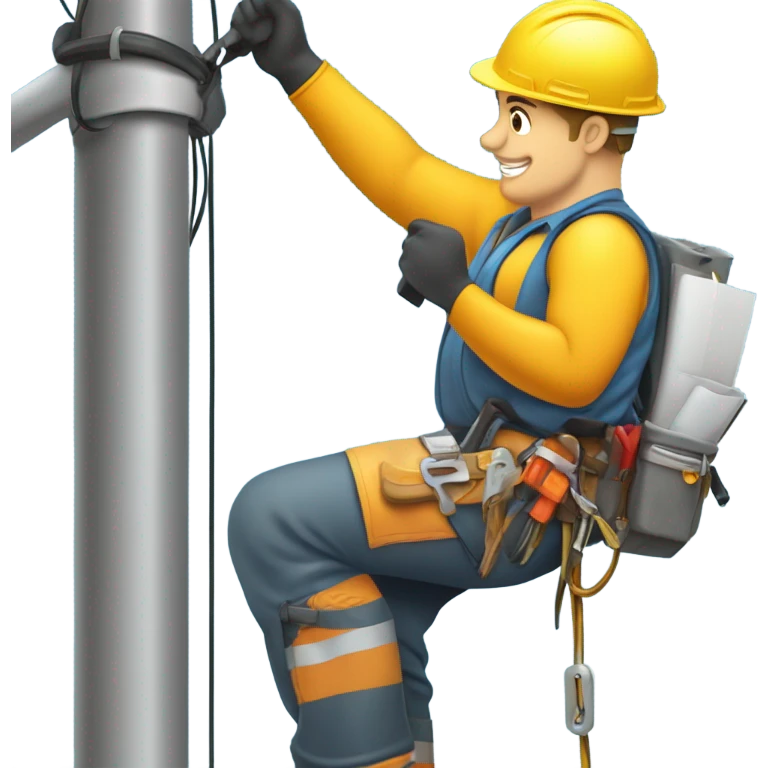 Lineman worker emoji
