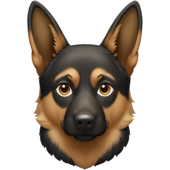 german shepard  emoji