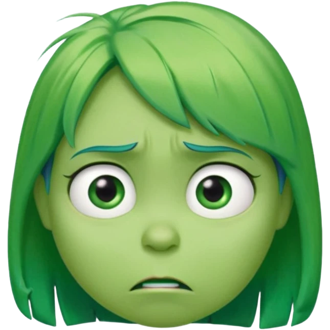DISGUST FROM MOVIE INSIDE OUT emoji