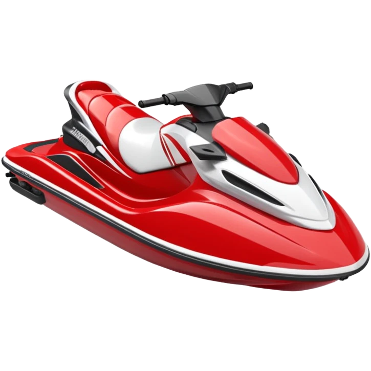 red and white jet ski emoji