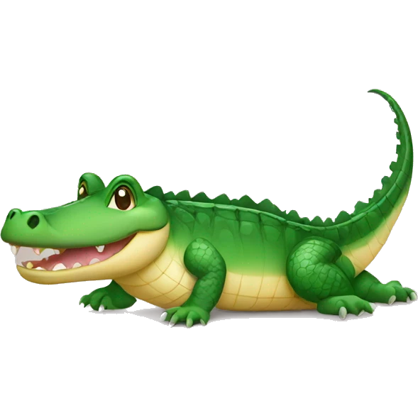 crocodile cute little baby emoji