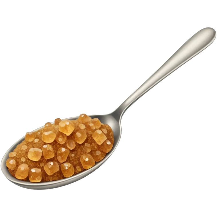 brown sugar on a spoon emoji