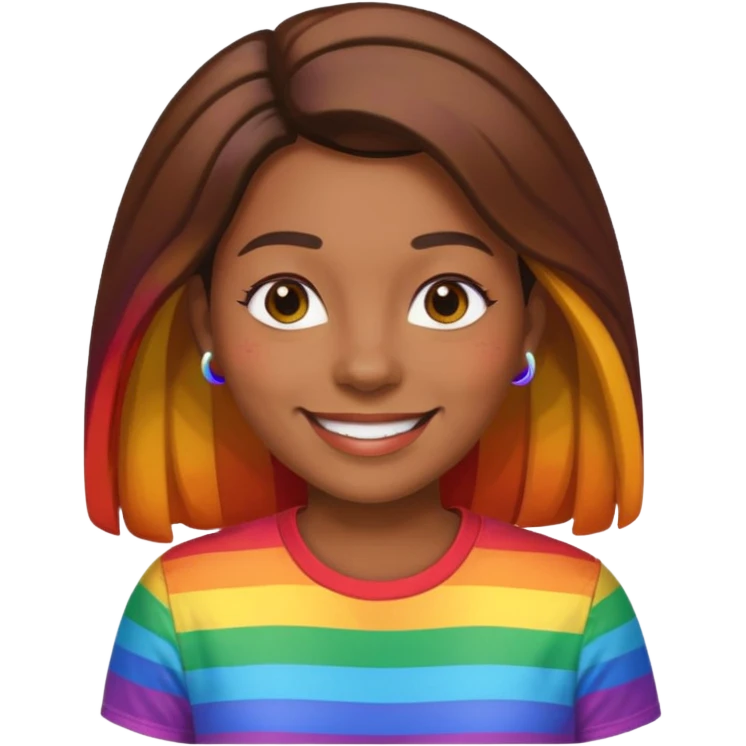 🐰🌈👩🏽 emoji