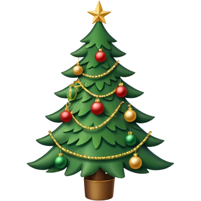 Chrismas tree emoji