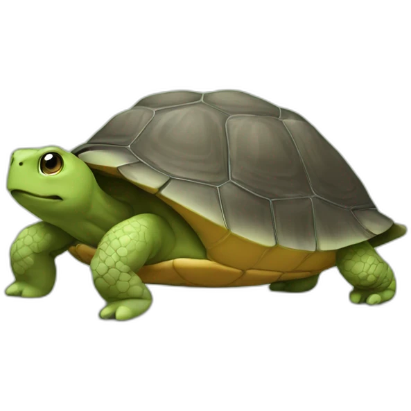 caca sur tortue emoji