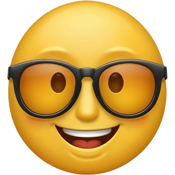 haz un emoji con lentes de sol emoji