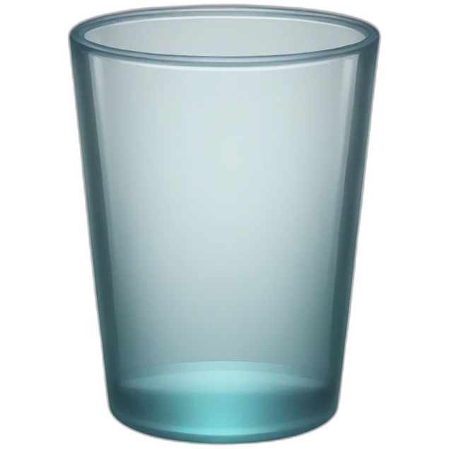 empty glass emoji