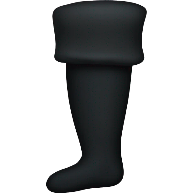 Stinky Black Sock  emoji