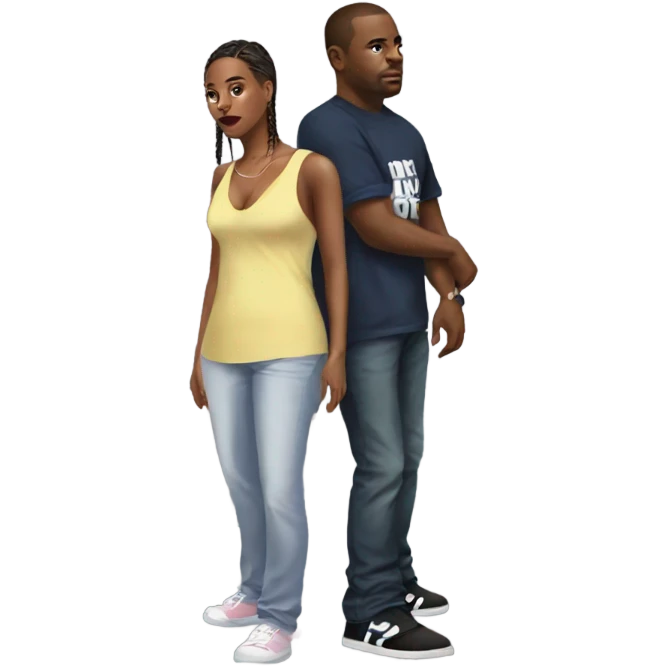 GTA in Love 2 person emoji
