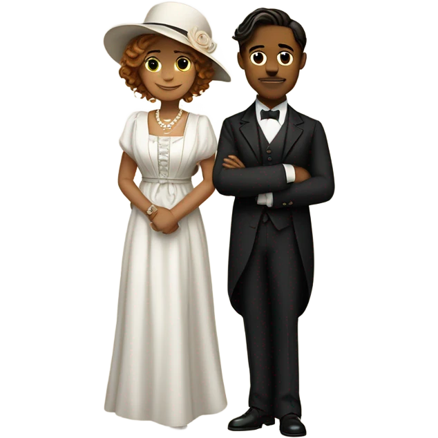 Jack and rose from titanic emoji