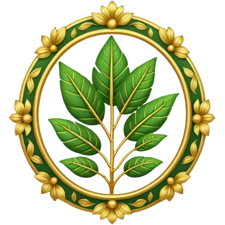 premium plant badge emoji