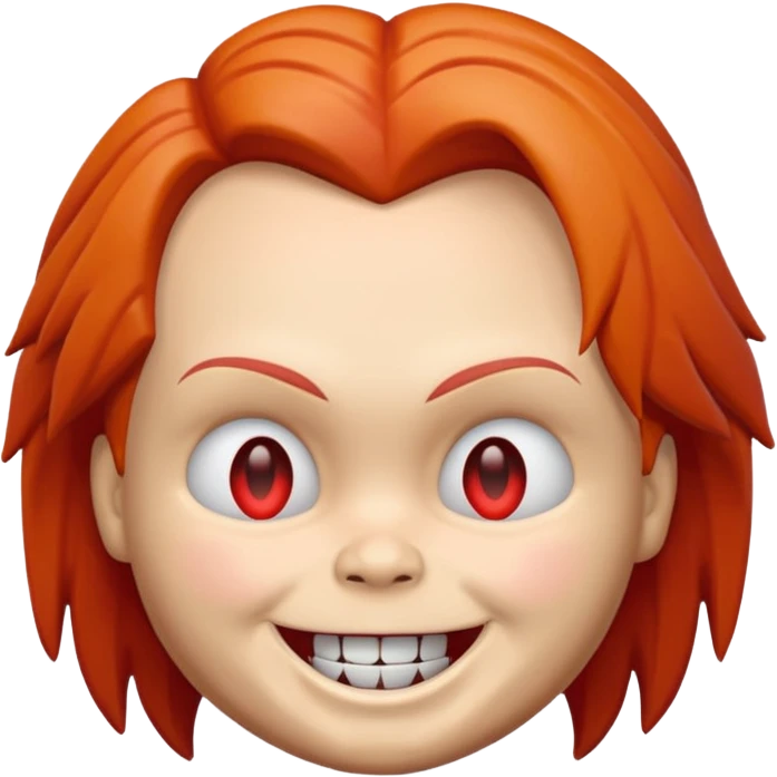 Un emojin de chuky emoji