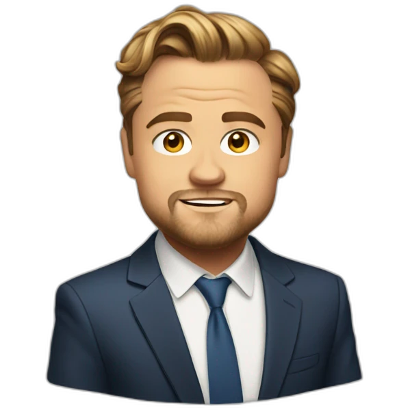 snide emoticon dicaprio emoji
